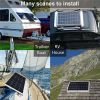 20W-300W Solar Panel 12V Solar Cell 100A Controller Solar Panel for Phone RV Car MP3 PAD Charger Outdoor Battery Supply Camping